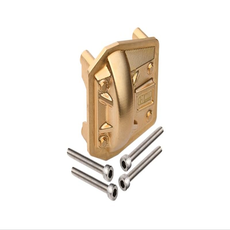 Brass Front Or Rear Gearbox Cover For Axial 1/6 SCX6 Jeep JLU Wrangler AXI05000-5Pc Set