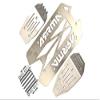 1/10 SENTON 4X4 V3 3S BLX ARA4303V3 Upgrade Parts Stainless Steel Main Chassis With Bumper (Hollow Version) - 24Pc Set view 1