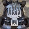 1/10 SENTON 4X4 V3 3S BLX ARA4303V3 Upgrade Parts Stainless Steel Main Chassis With Bumper (Hollow Version) - 24Pc Set view 4