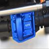 Aluminum Front Or Rear Gearbox Cover For Axial 1/6 SCX6 Jeep JLU Wrangler AXI05000-5Pc Set Red view 4