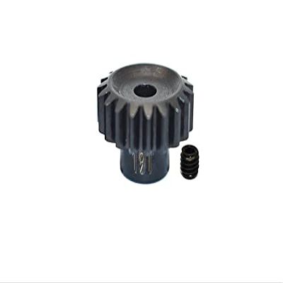 GPM for Arrma Limitless All-Road Speed Bash ARA109011 Upgrade Parts High Carbon Steel Motor Gear 19T - 2Pc Set Black