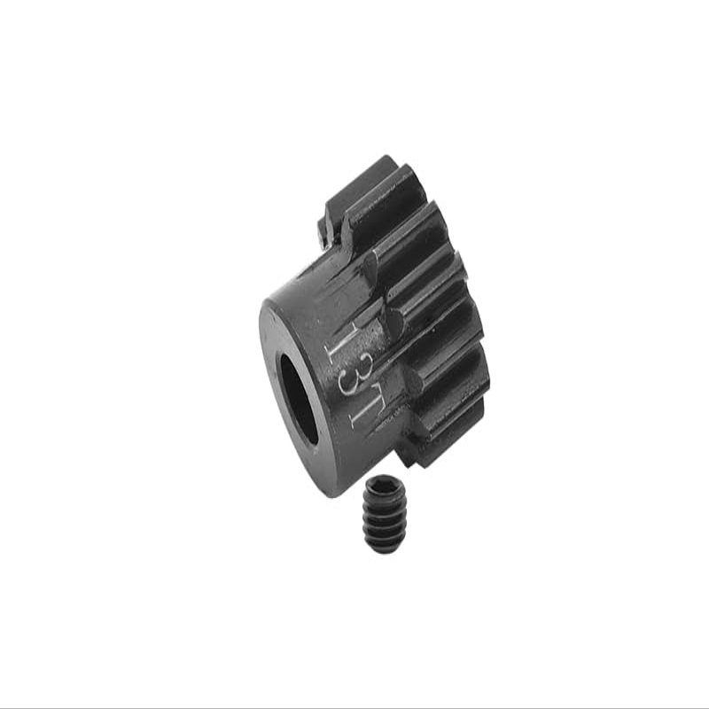 High Carbon Steel Motor Gear 13T For Axial 1/6 SCX6 Jeep JLU Wrangler AXI05000-2Pc Set Black
