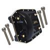 Brass Front Or Rear Gearbox Cover (Gold Inlay Version) For Axial 1/6 SCX6 Jeep JLU Wrangler AXI05000-5Pc Set Black view 1