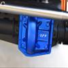 Aluminum Front Or Rear Gearbox Cover For Axial 1/6 SCX6 Jeep JLU Wrangler AXI05000-5Pc Set Silver view 2