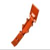 Aluminum Front Skid Plate for Traxxas 1:16 Mini E-Revo/Mini Slash - 1Pc Orange view 1