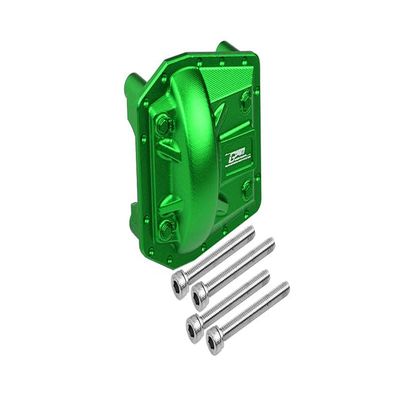 Aluminum Front Or Rear Gearbox Cover For Axial 1/6 SCX6 Jeep JLU Wrangler AXI05000-5Pc Set Green