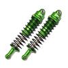 Aluminum Front Or Rear Thickened Spring Dampers 145mm For Axial 1/6 SCX6 Jeep JLU Wrangler AXI05000-2Pc Set Green view 1