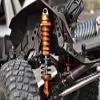 Aluminum Front Or Rear Thickened Spring Dampers 145mm For Axial 1/6 SCX6 Jeep JLU Wrangler AXI05000-2Pc Set Green view 3
