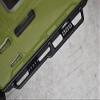 Aluminum Side Steps (Silver Inlay Version) For Axial 1/6 SCX6 Jeep JLU Wrangler AXI05000-18Pc Set Silver view 2