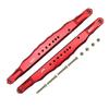 GPM For Losi 1/6 4WD Super Baja REY 2.0 LOS05021 Upgrade Parts Aluminum Rear Lower Trailing Arms - 10Pc Set Red view 1