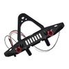 AXIAL SCX6 JEEP JLU WRANGLER 4WD Aluminium Front Bumper With D-rings (Spiked Design) - 15pc set - GPM SCX6330FA view 1