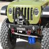 AXIAL SCX6 JEEP JLU WRANGLER 4WD Aluminium Front Bumper With D-rings (Spiked Design) - 15pc set - GPM SCX6330FA view 2