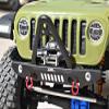 AXIAL SCX6 JEEP JLU WRANGLER 4WD Aluminium Front Bumper With D-rings (Spiked Design) - 15pc set - GPM SCX6330FA view 4