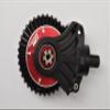 Carbon Steel Ring Gear 37T & Pinion Gear 13T With Aluminum Diff Case For 1:10 Granite/Big Rock V3 3S / Kraton 4S / Vorteks 3S / Senton V3 / 1:8 Vendetta 3S / Infraction V3-7Pcs Set Orange view 2