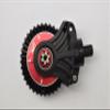 Carbon Steel Ring Gear 37T & Pinion Gear 13T With Aluminum Diff Case For 1:10 Granite/Big Rock V3 3S / Kraton 4S / Vorteks 3S / Senton V3 / 1:8 Vendetta 3S / Infraction V3-7Pcs Set Orange view 4