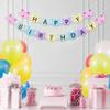 cat birthday banner - cat bannerCat 1st birthday banner, one birthday for cat, 1st birthday kitty banner,Cat Themed Party Colorful Birthday Banner view 3