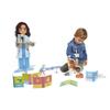 Janod - Un Jour  The Veterinarian - Imitation Craft Toy - 40 Accessories Included - Large Characters 65 cm - Develops the Imagination - FSC Certified - from 3 Years, J06622 view 4
