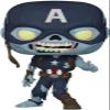 Funko 58254 Pop! Marvel: What If - Zombie Captain America Exclusive #948 view 2