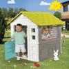 Smoby Toys - Children's House Jolie, Step Door and Two Windows, Measures (L x W x H): 110x98x127 cm view 2