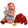 JC Toys - Nature Collection | Original La Newborn | Anatomically Correct Real Girl Baby Doll Gift Set | 15" All-Vinyl | Made in Spain | Designed by Berenguer | Ages 2+ view 1