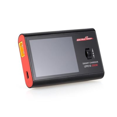UP610 200W Pocket Portable Smart Charger for RC Drone Quadcopter Car 1-6S Lipo Battery 1-16S NiCd NiMH Battery RC Charger