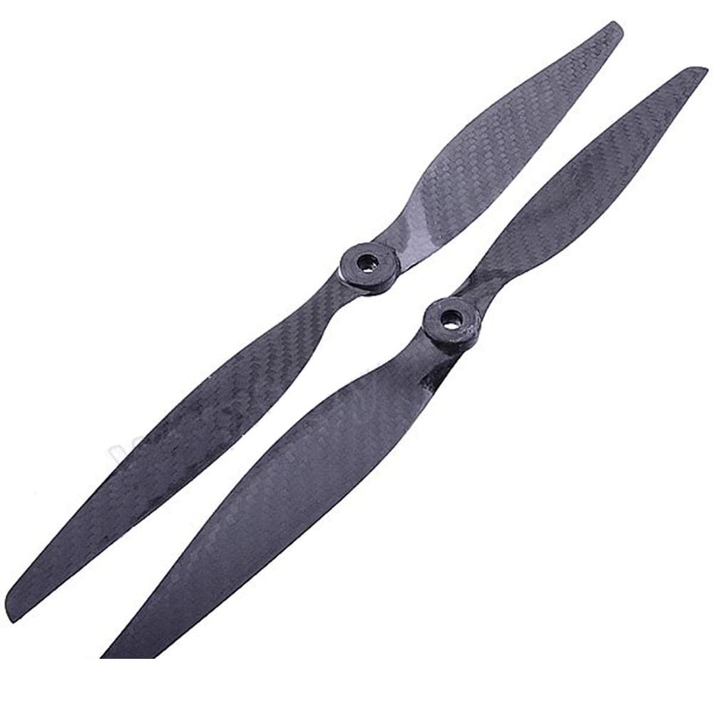 4 Pairs 12x6.0 3K Carbon Fiber Propeller CW CCW 1260 CF Props Cons for Quadcopter Hexacopter Multi Rotor UFO