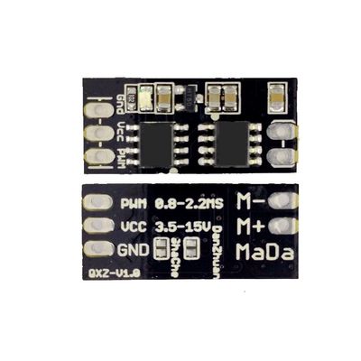 Ultra Mini 24.3x11x2.6mm Two-Way 3A Brushed ESC Electronic Speed Control 3.5V-15V(1-3S) for DC Coreless Motor N20 Geared Motor