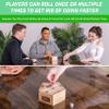 GoSports Keep The Change - Tabletop Coin Drop Dice Game, Includes 2 Dice and Game Rules view 4