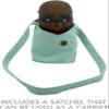 Mattel Star Wars Galactic Pals Plush Toy, Wookiee 11-inch Soft Doll Set with Carrier & Personality Profile Card for Personalized Experience view 3