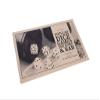 Alex Cramer Big Al Dice Shaker Cup Set - 5 White Dice, Drawstring Pouch & Book of Dice Games (Liars Dice) Included - Large Leather Dice Cup - Noiseless Liner for Quiet Shaking. view 3