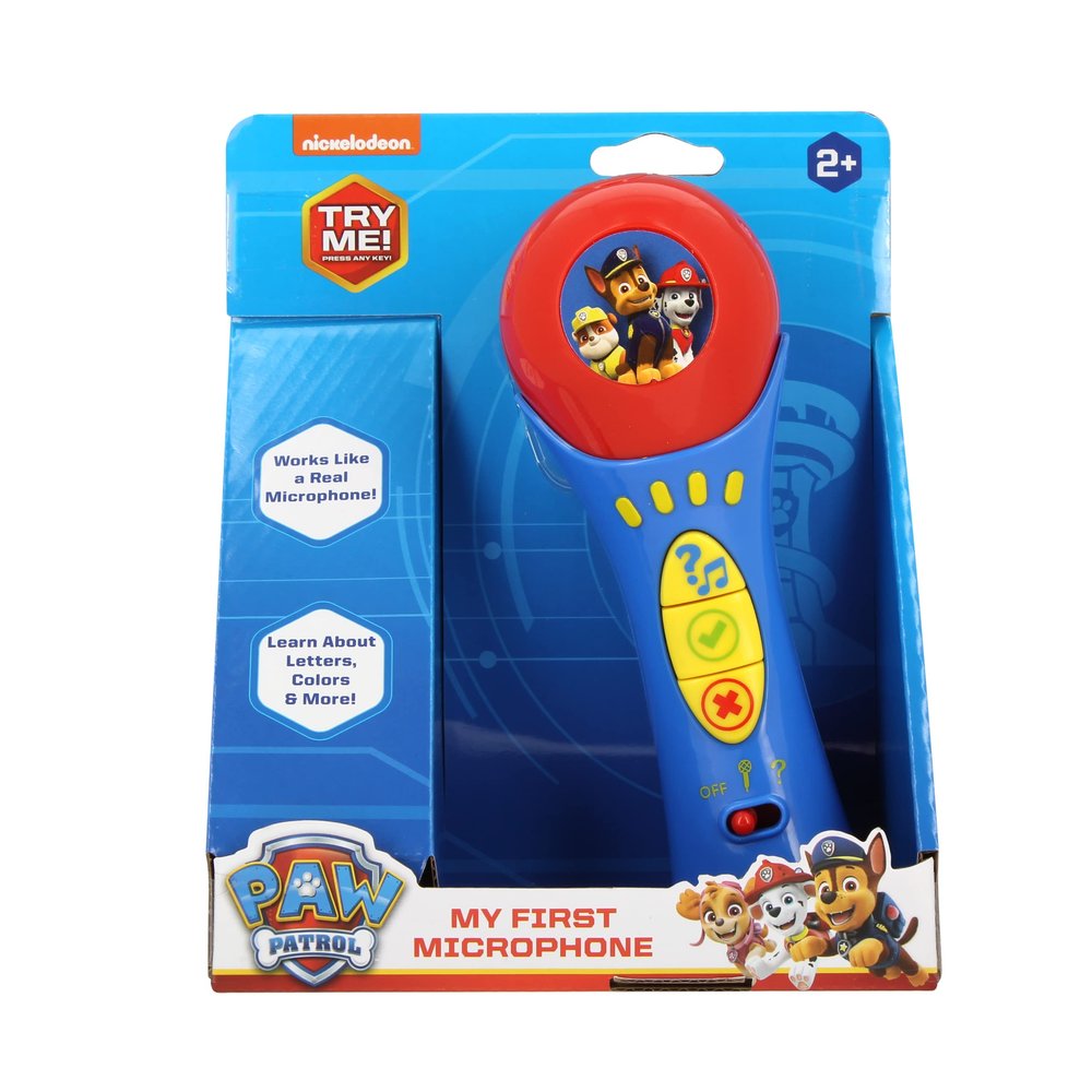Kidz Delight Paw Patrol My First Microphone , Blue