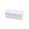 Kaiheng 22mm Acrylic Dice with Smoothed Surface Six Sided with Rounded Corner Blank White Dice Cubes for Board Games, DIY Sticker, Math Counting Teaching, Party Fun 20PCS view 1
