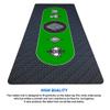 EASYGO PRODUCTS Poker Table Top Pad  Great for Texas Holdem Casino Style  78 X 36Rectangle  Portable Rolling Rubber Folding Mat  Professional 3 Layers - Includes Carry Bag, Green view 4
