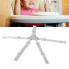 5 Point Baby Safety Strap Belt, Adjustable Universal Replacement High Chair Straps Harness Straps, Sturdy and Comfort Material for Pushchair, Stroller, Easy to Use(Gray Button 5-Point Strap) view 4