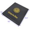 Challenge Coin Holder Collection Display Album Holds 120 Coins, Tokens, Stamps, Medallions, Badges view 2