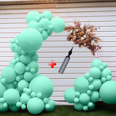 120pcs Balloon Garland Kit 18/12/10/5 Inch Latex Balloons for Birthday Decorations Baby shower Wedding Party Balloon (double4, double4)