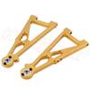 Replacement Part For Aluminum Front Lower Suspension Arm A-Arms For RC E10 1/10 Electric E10MT E10MTL Bowie Truck Upgrade Parts 33602G 31603 - (Color: Red 7985) view 2