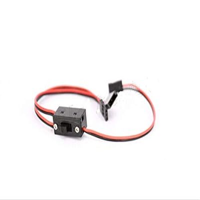 Replacement Part For JR Switching Adapter Wire 3 Cable High Current Switch Cable With Charging Plug Servo Accessory 2PCS/LOT