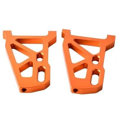 Replacement Part For 513007 Front Lower Suspension Arm 2P For RC 1/10 Off-Road Truggy/Truck - (Color: Orange)