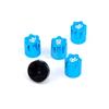 Replacement Part For 4PCS Te Control Car Wheel M4 Nut Car Accessories Nut Wheel Center Cap For SCX10 90046 D90 1/10 1/8 - (Color: 4PCSblue And 4PCSred) view 2