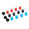 Replacement Part For 4PCS Te Control Car Wheel M4 Nut Car Accessories Nut Wheel Center Cap For SCX10 90046 D90 1/10 1/8 - (Color: 4PCSblue And 4PCSred) view 3