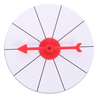 GANAZONO Wall-Mounted Prize Wheel 4 Inch Lottery Game Turntable for Fundraisers Parties Classrooms and Events Teaching Activity Prop