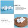 30pcs Fake Pigeon Eggs Simulation Bird Eggs Bird Hatching Induced s Arts and Crafts for Kids Compact s Plastic White Fake s Meat Pigeon view 4