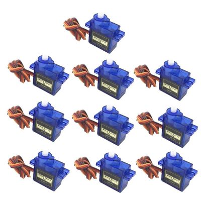 Replacement Part For 5/10pcs 9G Micro Mini Servos S Better Than Servo SG90 For RC 250 450 Helicoper Airplane Car Ship Boat All Categories - (Color: 5 PCS)