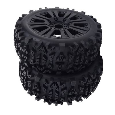 Replacement Part For 1:8 Scale RC Car Replacement Parts :8 Car Ruber Tire Wheel Rim Tyres Rubber