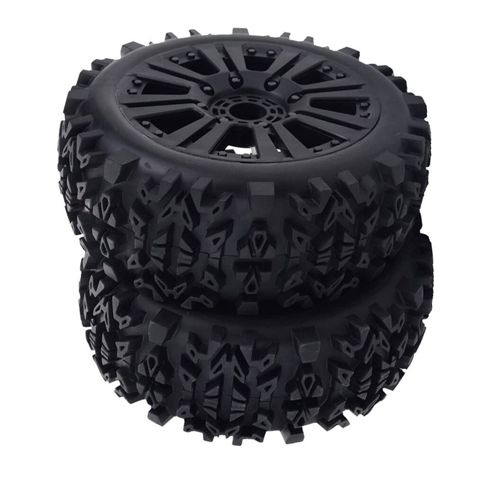 Replacement Part For 1:8 Scale RC Car Replacement Parts :8 Car Ruber Tire Wheel Rim Tyres Rubber