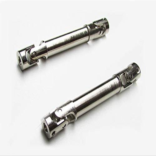 Replacement Part For B1 B-1 B14 B-14 B24 B-24 C14 C-14 1/16 Military Truck RC Car Spare Parts Upgrade Metal Transmission Shaft - (Color: 2pcs Shaft)