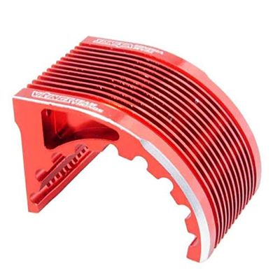 Replacement Part For 4 Color RC Alum Heat Sink For 1/8 Castle Leopard Motor 4274 4268 1515 - (Color: Red)