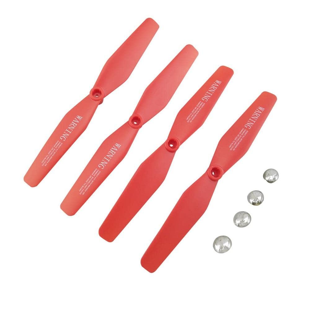 Replacement Part For XS809 XS809HW 8807W Folding RC Quadcopter Spare Parts Blades Drone Propellers Red + 4PCS Blade Cover/Cap/Fixed Parts