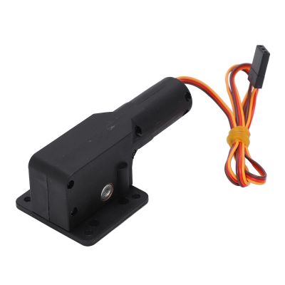 Dilwe RC Retractable Landing Gear, Electric Retractable Landing Gear with Screws for 1.2M RC Plane Fixed Wing Aircraft RC Accessories